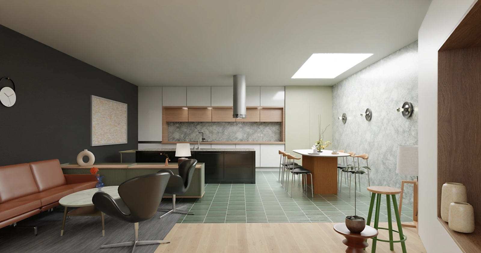 Archisketch rendering result