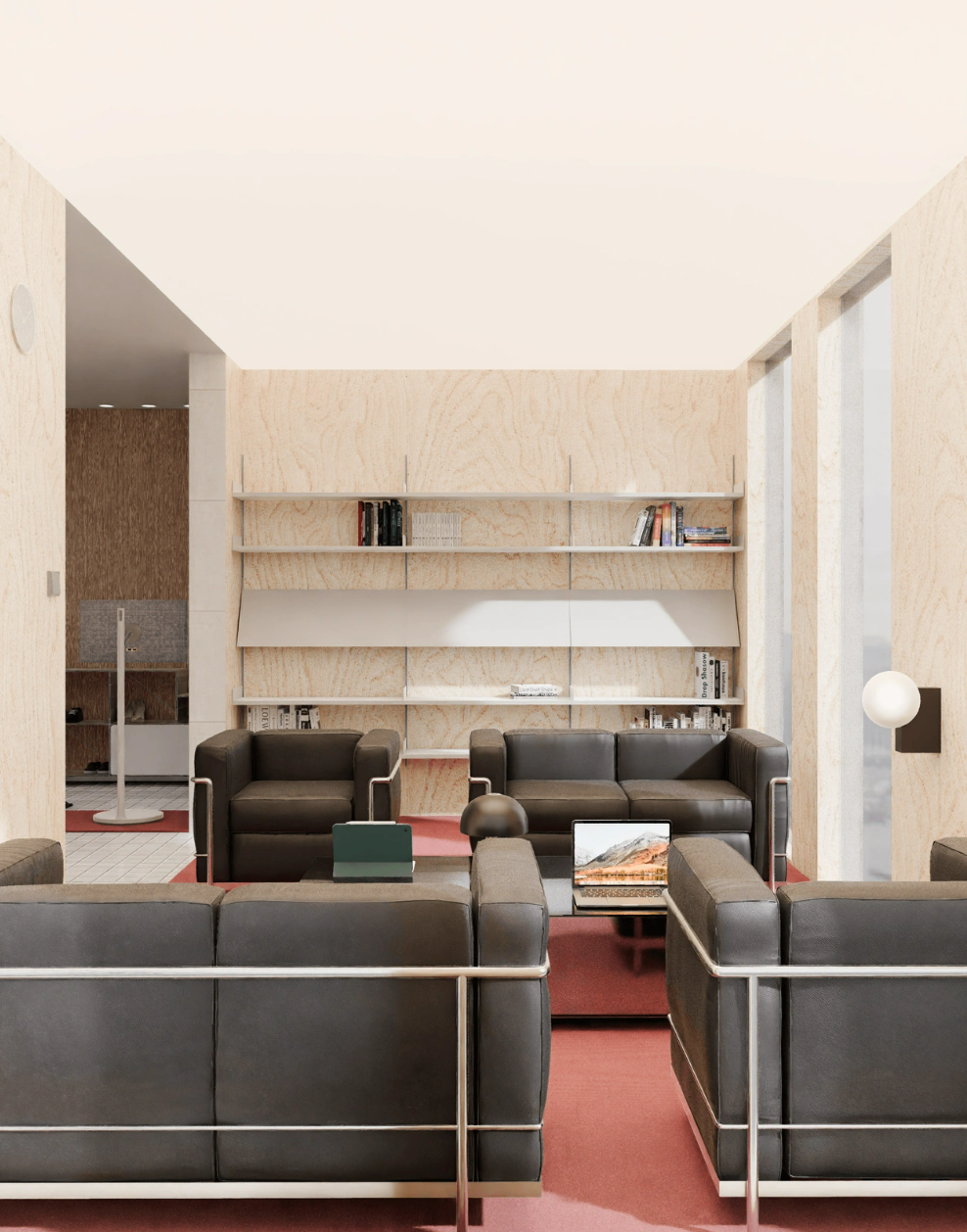 Furniture 3D rendering created with Archisketch