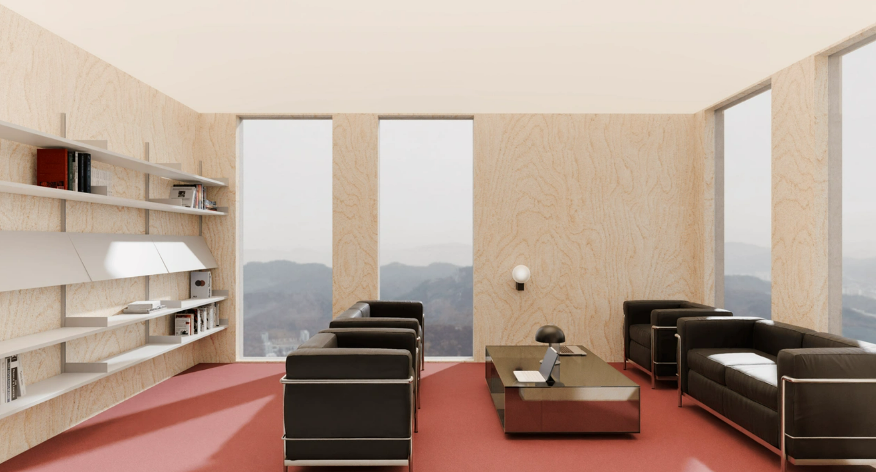 Furniture 3D rendering created with Archisketch