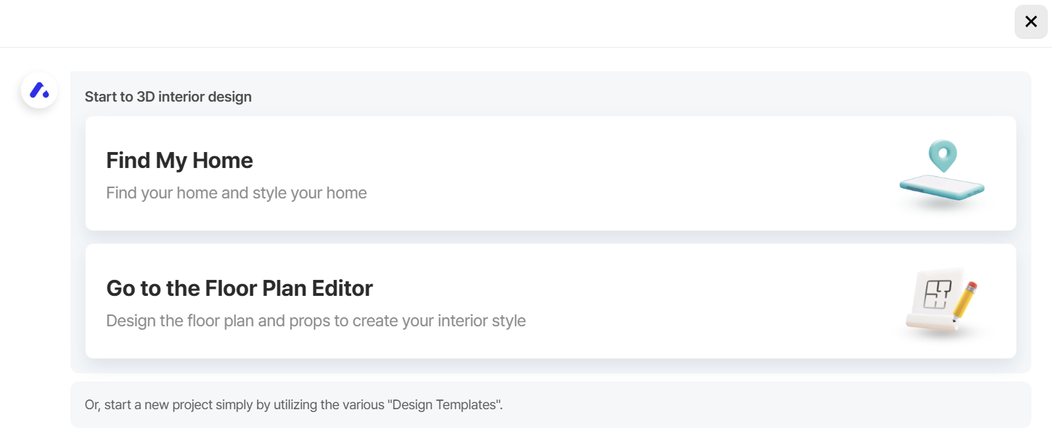 Select “Go to the Floor Plan Editor”