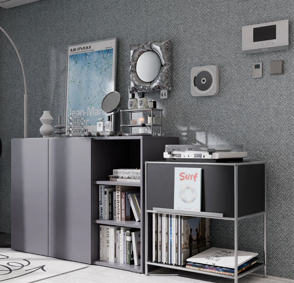 Furniture placed using Archisketch