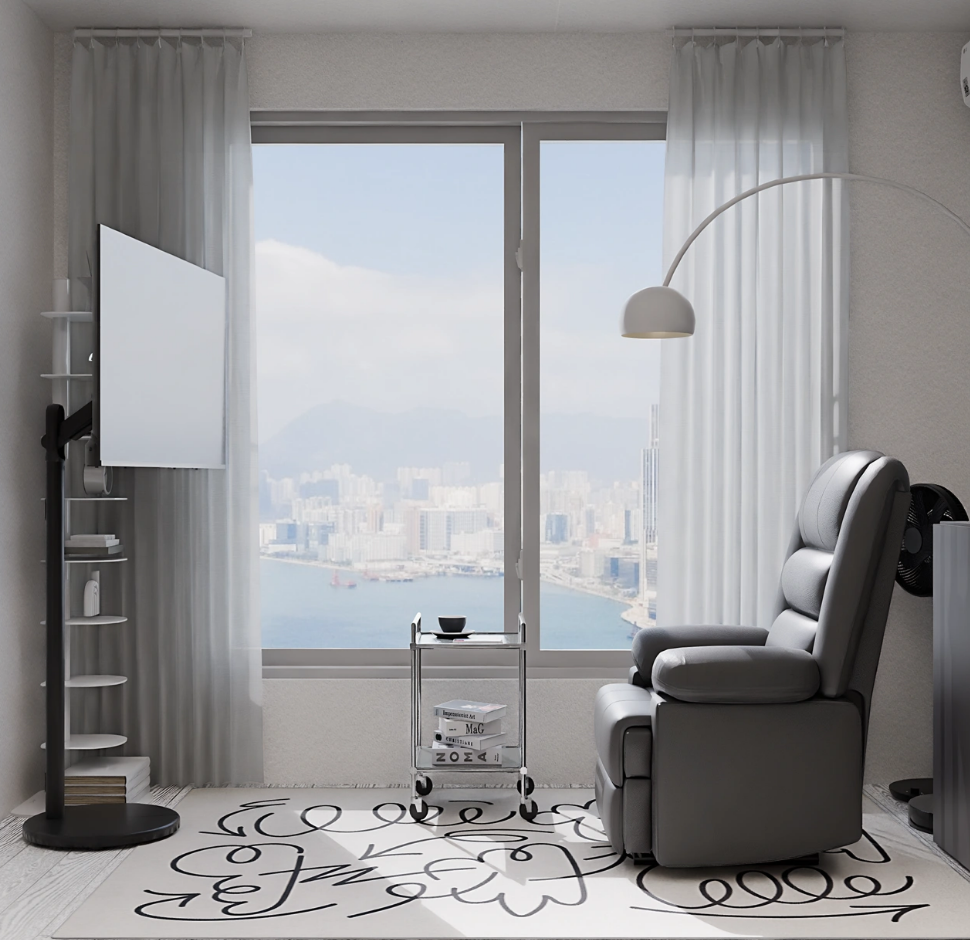 Furniture placed using Archisketch